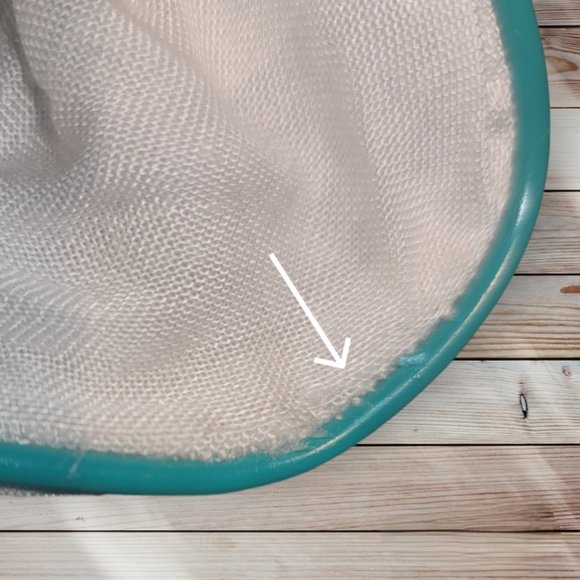 HAWAII WORLD - Vintage UNITED AIRLINES White Teal Strap Carry-On Duffle Bag - Picture 10 of 12